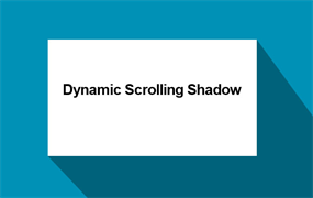 jquery根据图像位置变换阴影角度